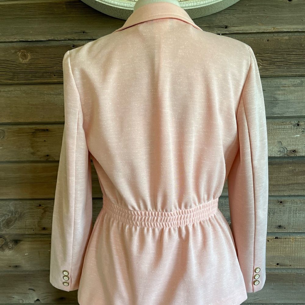 Vintage 60s/70s Julie Miller Dress Jacket and Sleeveless Dress Size 12/13 - Picture 7 of 16